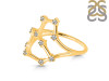 Leo Zodiac Star Constellation With Cubic Zirconia Ring CUZ-RDR-2040.