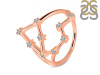 Aquarius Zodiac Star Constellation With Cubic Zirconia Ring CUZ-RDR-2041.