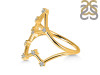 Aquarius Zodiac Star Constellation With Cubic Zirconia Ring CUZ-RDR-2041.