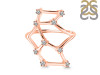 Virgo Zodiac Star Constellation With Cubic Zirconia Ring CUZ-RDR-2044.