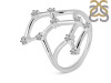 Virgo Zodiac Star Constellation With Cubic Zirconia Ring CUZ-RDR-2044.
