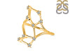 Virgo Zodiac Star Constellation With Cubic Zirconia Ring CUZ-RDR-2044.