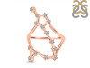 Pisces Zodiac Star Constellation With Cubic Zirconia Ring CUZ-RDR-2045.