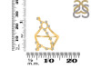 Pisces Zodiac Star Constellation With Cubic Zirconia Ring CUZ-RDR-2045.