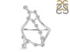Pisces Zodiac Star Constellation With Cubic Zirconia Ring CUZ-RDR-2045.