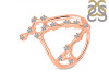 Pisces Zodiac Star Constellation With Cubic Zirconia Ring CUZ-RDR-2045.