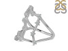 Libra Zodiac Star Constellation With Cubic Zirconia Ring CUZ-RDR-2049.