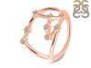 Aries Zodiac Star Constellation With Cubic Zirconia Ring CUZ-RDR-2050.