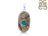 Cavansite Pendant-SP CVS-1-23
