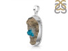 Cavansite Pendant-SP CVS-1-23