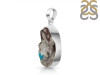 Cavansite Pendant-SP CVS-1-37