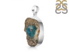 Cavansite Pendant-SP CVS-1-46