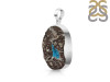 Cavansite Pendant-SP CVS-1-53