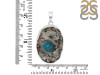 Cavansite Pendant-SP CVS-1-55