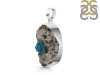 Cavansite Pendant-SP CVS-1-55