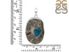 Cavansite Pendant-SP CVS-1-68
