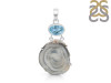 Desert Druzy Pendant-2SP DDZ-1-11