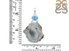 Desert Druzy Pendant-2SP DDZ-1-12