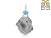 Desert Druzy Pendant-2SP DDZ-1-12