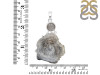 Desert Druzy Pendant-2SP DDZ-1-14