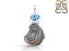 Desert Druzy Pendant-2SP DDZ-1-15