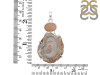 Desert Druzy Pendant-2SP DDZ-1-3