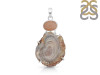 Desert Druzy Pendant-2SP DDZ-1-3