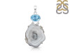 Desert Druzy Pendant-2SP DDZ-1-44