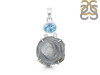 Desert Druzy Pendant-2SP DDZ-1-48
