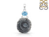 Desert Druzy Pendant-2SP DDZ-1-49
