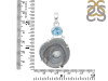 Desert Druzy Pendant-2SP DDZ-1-5