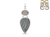 Desert Druzy/Moonstone Pendant-2SP DDZ-1-53
