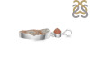 Desert Druzy/Peach Moonstone Pendant-2SP DDZ-1-60