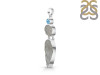 Desert Druzy/Blue Topaz Pendant-2SP DDZ-1-61