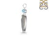 Desert Druzy/Blue Topaz Pendant-2SP DDZ-1-62