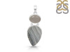 Desert Druzy/Moonstone Pendant-2SP DDZ-1-71