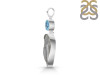 Desert Druzy/Blue Topaz Pendant-2SP DDZ-1-74