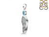 Desert Druzy/Blue Topaz Pendant-2SP DDZ-1-75