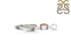 Desert Druzy/Peach Moonstone Pendant-2SP DDZ-1-80