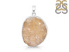 Natural Druzy Pendant-SP DRZ-1-16