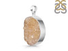 Natural Druzy Pendant-SP DRZ-1-16