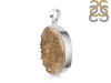 Natural Druzy Pendant-SP DRZ-1-23