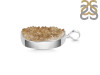 Natural Druzy Pendant-SP DRZ-1-23