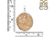 Natural Druzy Pendant-SP DRZ-1-26