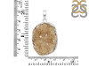 Natural Druzy Pendant-SP DRZ-1-29