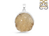 Natural Druzy Pendant-SP DRZ-1-40