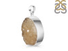 Natural Druzy Pendant-SP DRZ-1-40
