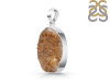 Natural Druzy Pendant-SP DRZ-1-52