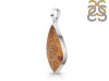 Fossilized Coral Pendant-SP FSC-1-11