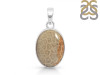 Fossilized Coral Pendant-SP FSC-1-20